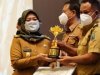 Pemkab Lampung Selatan,Raih Terbaik Ke-III Penghargaan Pembangunan Daerah SABURAI 2022