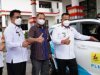Bupati Lampung Selatan Test Drive Mobil Listrik Milik PT. PLN Persero Tanjung Karang