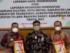 Bupati Lampung Selatan Bersama Ketua DPRD Hadiri Penyerahan LHP LKPD Tahun Anggaran 2021