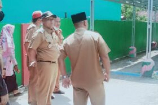 Bupati Lamsel Lakukan Monitoring Kesiapan Lomba Desa Didesa Srikaton