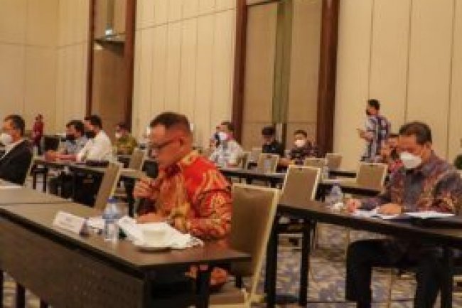 Rakor Bersama Kementrian Agraria, Bupati Lamsel Paparkan Kawasan Wisata Bakauheni