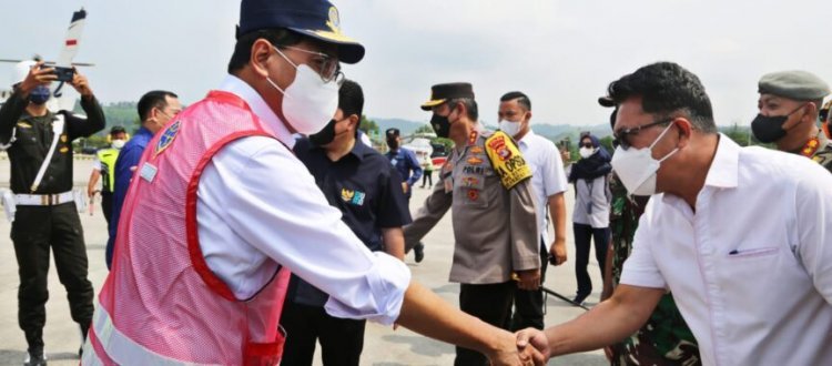 Menko PMK, Menhub dan Menteri BUMN Cek Kesiapan Pelayanan Arus Mudik-Balik Di Pelabuhan Bakauheni