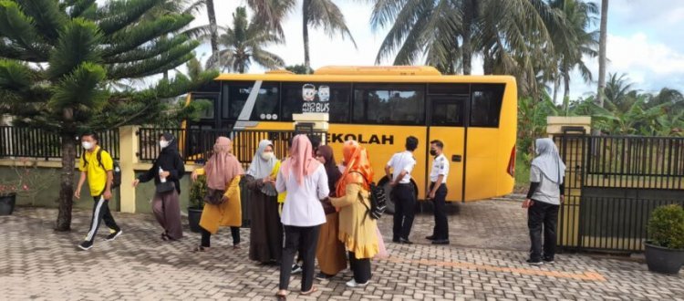 Dishub Fasilitasi Bus Sekolah Untuk Anak Berkebutuhan Khusus, SLB Sidomulyo Sampaikan Rasa Syukur dan Terimakasih