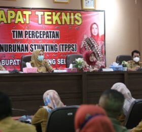 Pemkab Lampung Selatan Gelar Rapat Penentuan Desa Lokus Stunting 2023
