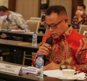 Bupati Nanang Ermanto Paparkan Rancangan Peraturan Kepala Daerah RDTR Kawasan Pariwisata Terpadu Bakauheni