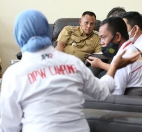 Bupati Nanang Ermanto Terima Audiensi DPW JPKP Provinsi Lampung