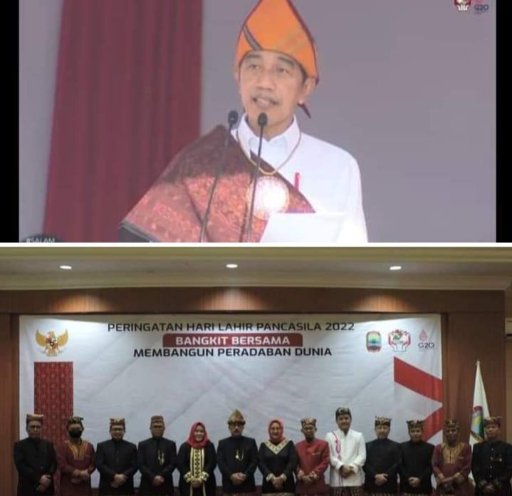 Upacara Peringatan Hari Kelahiran Pancasila 2022 Jokowi Pinta Anak Bangsa Membumikan Pancasila