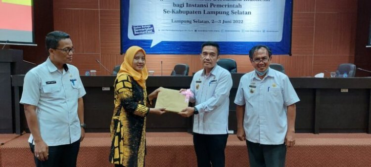 Kantor Bahasa Provinsi Lampung Gandeng Pemkab Lampung Selatan Guna Tingkatkan Kemahiran Berbahasa Indonesia