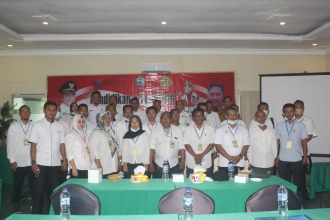 Dinas Dagprin Lampung Selatan, Adakan Diklat Reparatir dan Juru Timbang Sekaligus Lounching Maskot Inovasi “Minak”