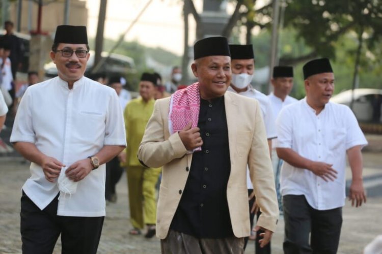 Shalat Idul Adha Bersama, Nanang Pinta Masyarakat Transformasikan Pesan Yang Terkandung Dalam Ibadah Qurban