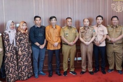 Bupati Lampung Selatan Terima Audiensi Akbid dan SMK Terkait MoU