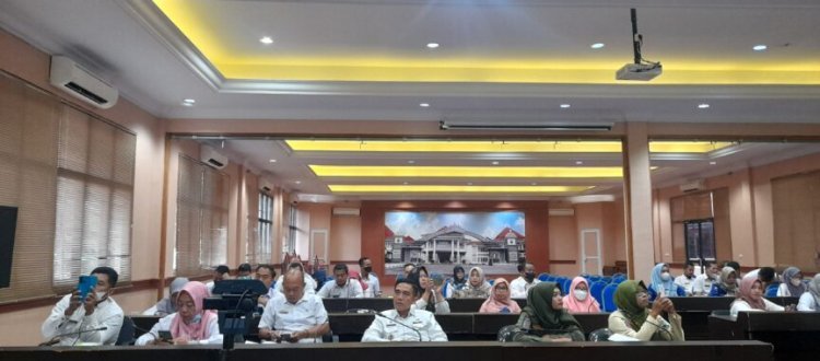 Pemkab Lampung Selatan Ikuti Entry Meeting Evaluasi RB dan SAKIP Tahun 2022