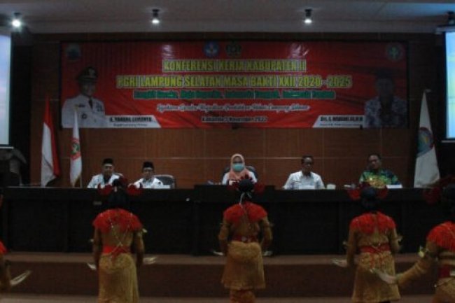 LAMSELKonferensi Kerja Kabupaten (Konkerkab) II PGRI Lampung Selatan tahun 2022Lampung Selatan