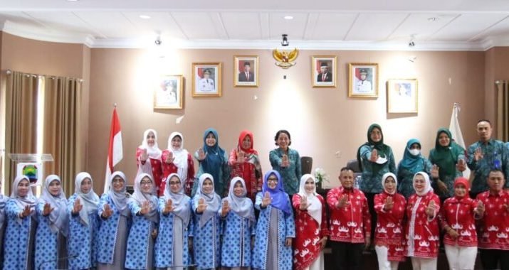 Pemkab Lampung Selatan Terima Kunjungan Silaturahmi TP.PKK Pesisir Barat