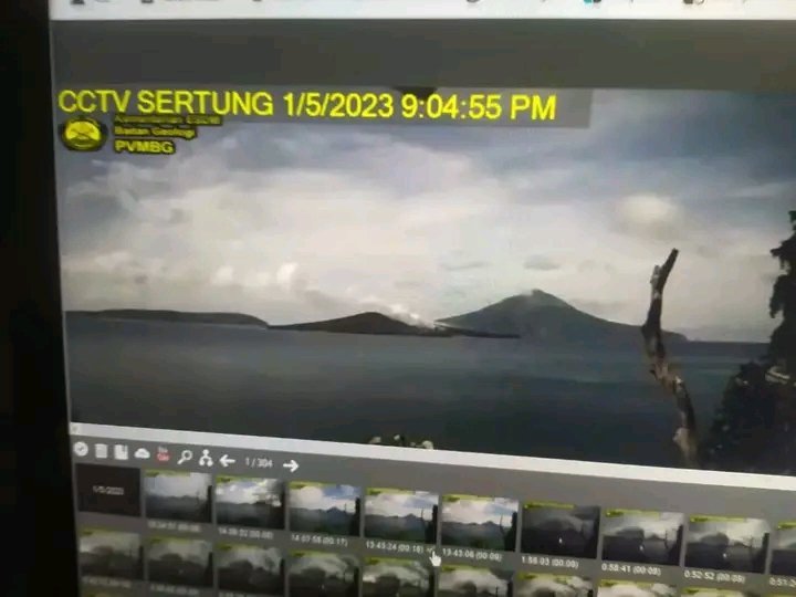 Gunung Anak Krakatau (GAK) Erupsi, Pemkab Lampung Selatan Imbau Masyarakat Tetap Waspada
