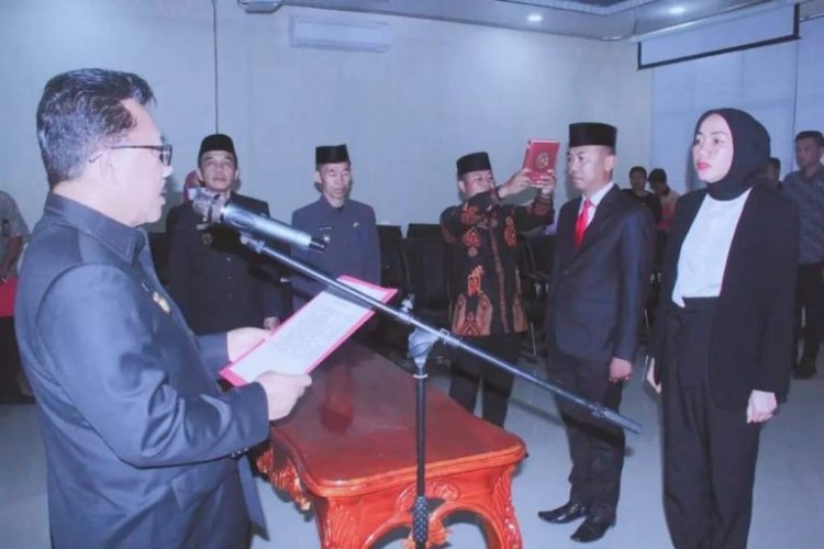 Isi Kekosongan Jabatan, Sekretaris Daerah Lampung Selatan Lantik 2 Pejabat Administrator dan 1 Pelaksana Tugas