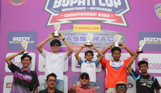 Motocross Championship 2023 Piala Bupati sukses digelar 