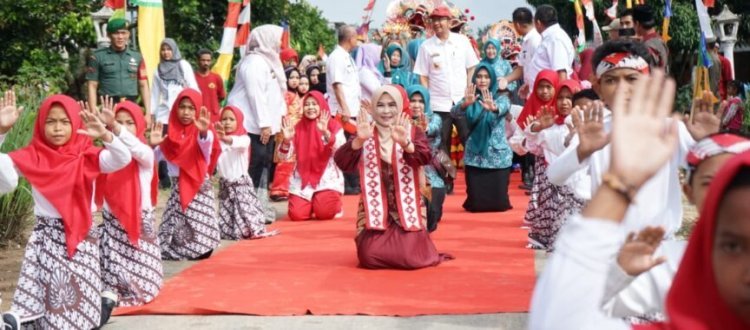 Ketua TP PKK Hadiri Titik ke Delapan Penilaian Lomba Desa