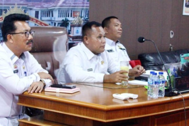 Bupati Lampung Selatan Hadiri APBD Award 2023 Dan Rakornas Keuangan Daerah Tahun 2023 Secara Virtual