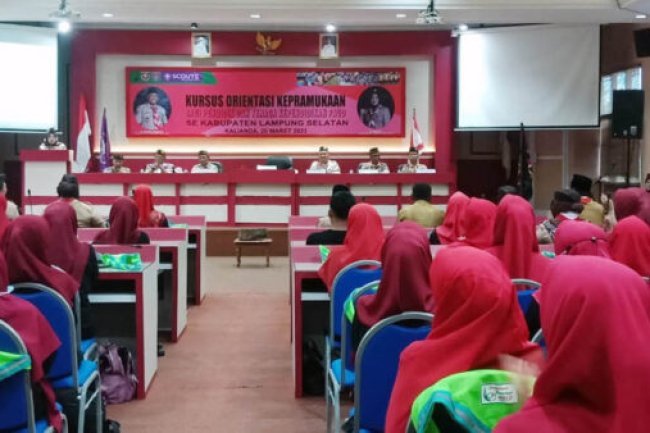 230 Pendidik Dan Tenaga Pendidikan PAUD Ikut Kursus Orientasi Kepramukaan
