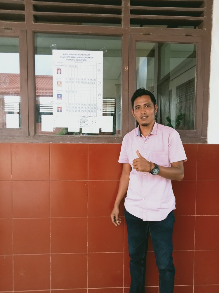 Pemilihan Kepala Lingkungan 06 sukajaya Berlangsung Secara Demokrasi 