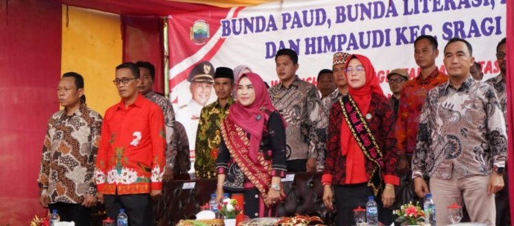 Bunda PAUD Lampung Selatan Buka Workhsop Peningkatan Kapasitas Tendik PAUD se-Kec Sragi.