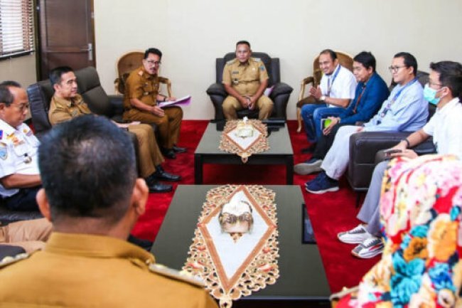 Bupati Lampung Selatan Terima Audiensi PT Angkasa Pura II