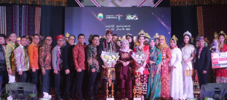 Grand Final Muli Mekhanai Lampung Selatan 2023, Thamrin Pinta Juara Berperan Aktif Membangun Sektor Pariwisata Daerah