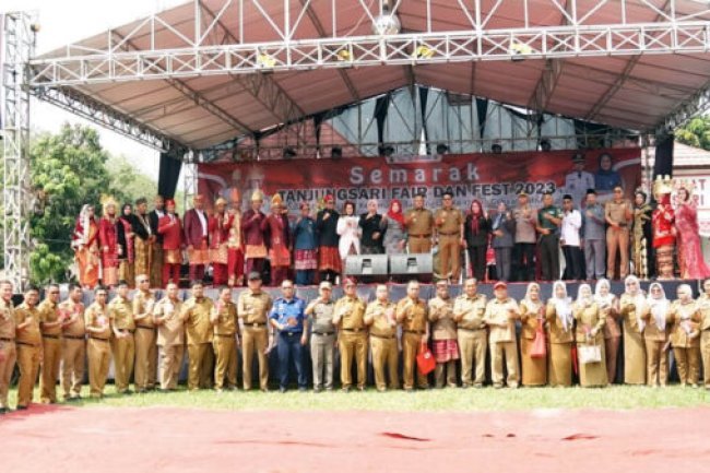 Bupati Lampung Selatan Buka Semarak Tanjung Sari Fair & Fest 2023