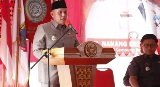 Bupati Nanang Lantik 5 Kepala Desa di Kecamatan Kalianda