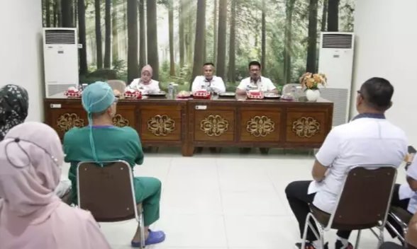 Bupati Nanang Ermanto Tekankan Pentingnya Kerja Sama Dalam Menjaga Standar Pelayanan Kesehatan