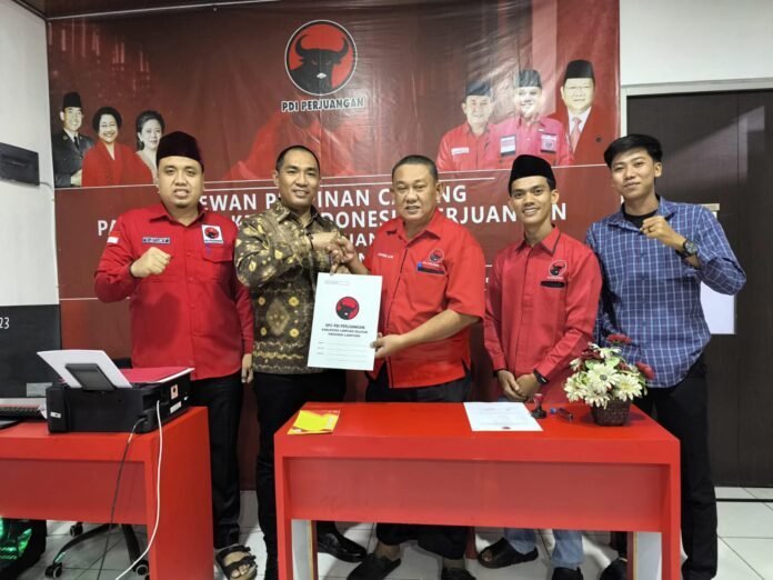 Mulai Buka Penjaringan, Nanang Ermanto Dikabarkan Pendaftar Pertama Balon Kada PDIP Lamsel 2024