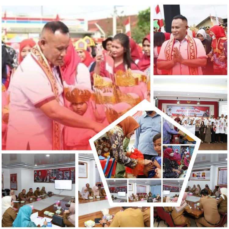 Lampung Selatan Jadi Kabupaten Percontohan Penanganan Stunting Nasional Sukses Tekan Stunting Diangka 9,9 % Tahun 2024