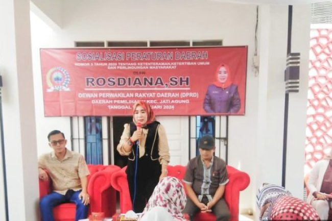 Rosdiana Ajak Masyarakat Jaga Ketentraman dan Ketertiban Umum