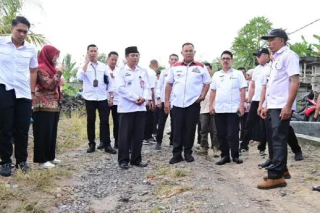 Jalan Desa Sumbernadi, Berundung, dan Bandar Agung Akan Dibangun, Nanang: Bulan Depan Dikerjakan