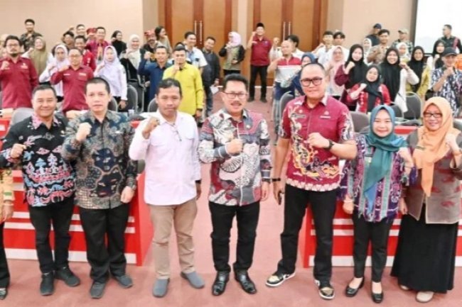 Dinas Kominfo Lampung Selatan Gelar Pelatihan Pembuatan Konten Video Bagi Kelompok Informasi Masyarakat