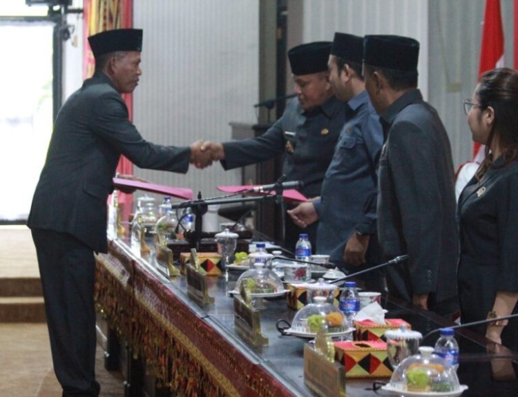 Rapat Paripurna DPRD Kabupaten Lampung Selatan Tentang APBD Perubahan Tahun 2024