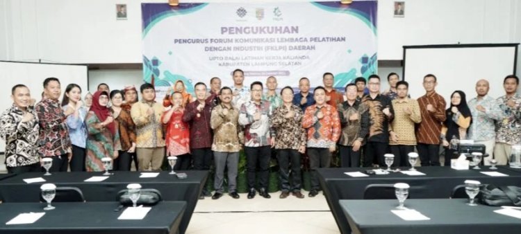 Pengurus FKLPID Kabupaten Lampung Selatan Masa Jabatan 2024-2026 Resmi Dikukuhkan