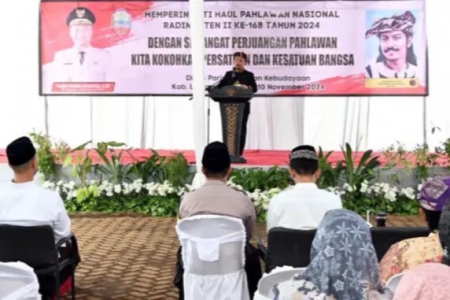 Pemkab Lampung Selatan Gelar Haul Radin Inten II, Refleksi Perjuangan Pahlawan Nasional