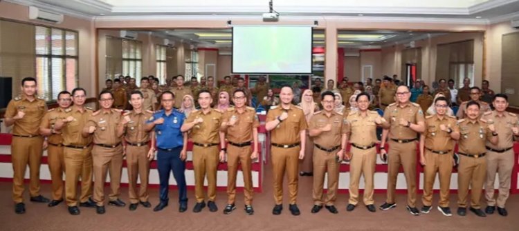 Bahas Kesiapan Pilkada 2024, Pemkab Lampung Selatan Gelar Rakor Pejabat