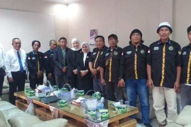 Ketua DPRD Terima Audiensi DPD JWI Lamsel