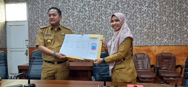DPRD Lamsel Gelar Sertijab Plt Sekretaris DPRD
