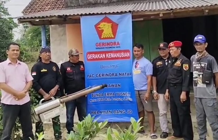 ketua DPRD Lamsel Ucapkan terimakasih kepada Tim Relawan Bantuan kemanusiaan