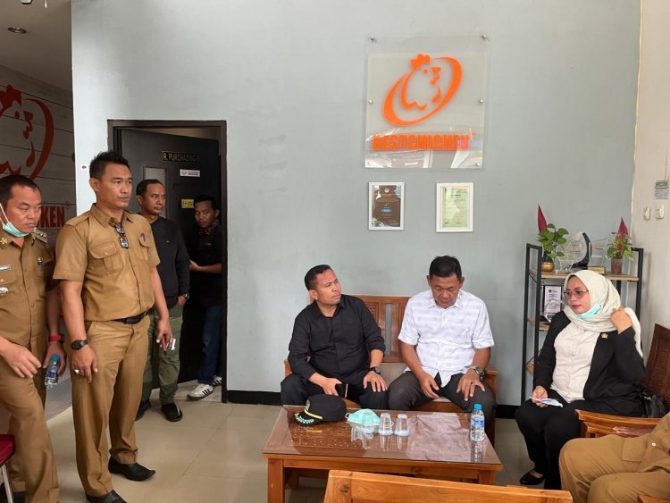 Komisi III DPRD Lampung Selatan melakukan kunjungan kerja ke PT. Ciomas Adisatwa Unit Lampung