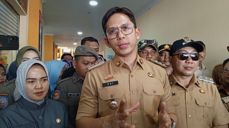 Ketua DPRD Lamsel Dampingi Bupati Lampung Selatan Kunjungan Kerja ke Pasar Natar