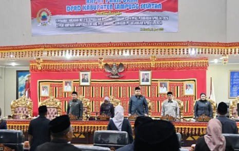 DPRD Lampung Selatan Gelar Rapat Paripurna Ranperda Pertanggungjawaban APBD 2024, Belanja Daerah Terealisasi 94 Persen