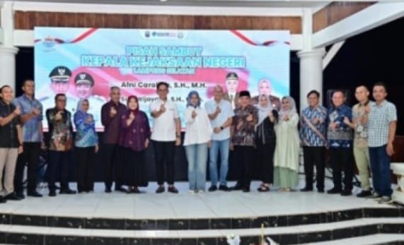 Ketua DPRD Erma Yusneli, Hadiri Acara Pisah Sambut Kejaksaan Negeri Lampung Selatan