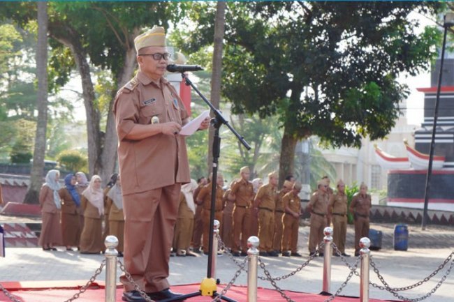 Pemkab Lampung Selatan Kobarkan Semangat Juang ASN Jelang HUT ke-80 RI