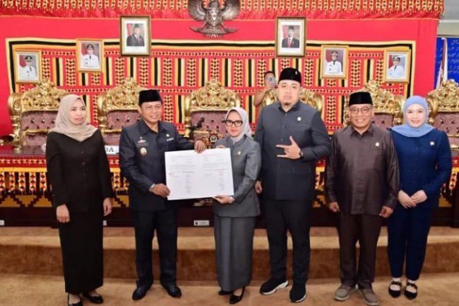 DPRD Lampung Selatan Sahkan Raperda Pertanggungjawaban APBD Tahun Anggaran 2024