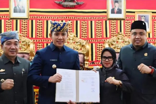 DPRD dan Pemkab Lampung Selatan Tandatangani Nota Kesepakatan KUA-PPAS APBD Tahun Anggaran 2026